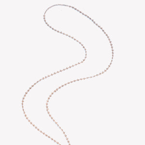 BEADED BARBELL PENDANT - CARNELIAN