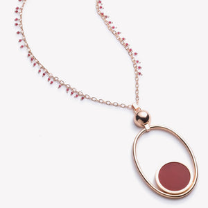 STELLA PENDANT - CARNELIAN