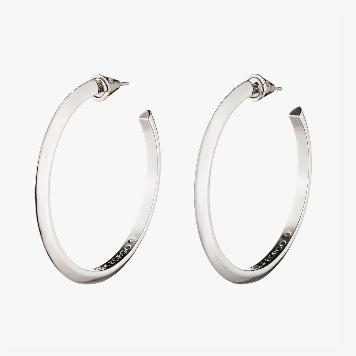 PEAKED HOOP EARRINGS  |  1.5"