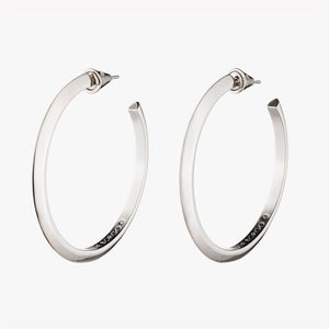PEAKED HOOP EARRINGS  |  1.5"