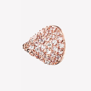 PAVÉ CONE STUD EARRINGS
