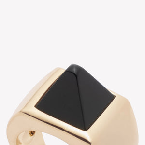 PYRAMID RING - ONYX