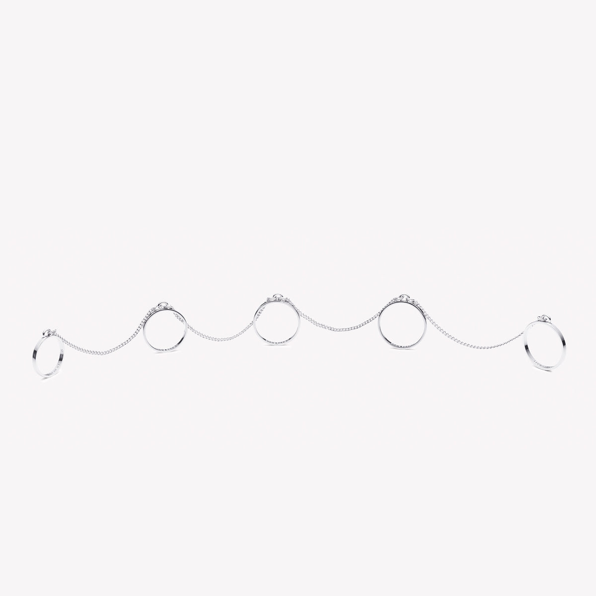 THIN FIVE FINGER RING