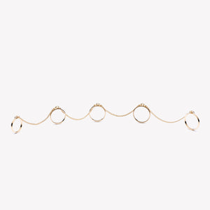 THIN FIVE FINGER RING