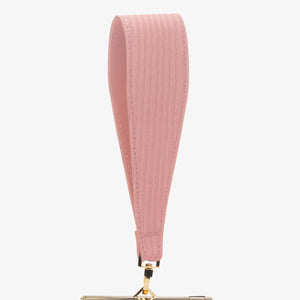 LOU WRISTLET | WIDE MOIRÉ STRAP