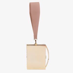 LOU WRISTLET | WIDE BLUSH STRAP