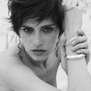 SPIRALED RIBBON EARRINGS