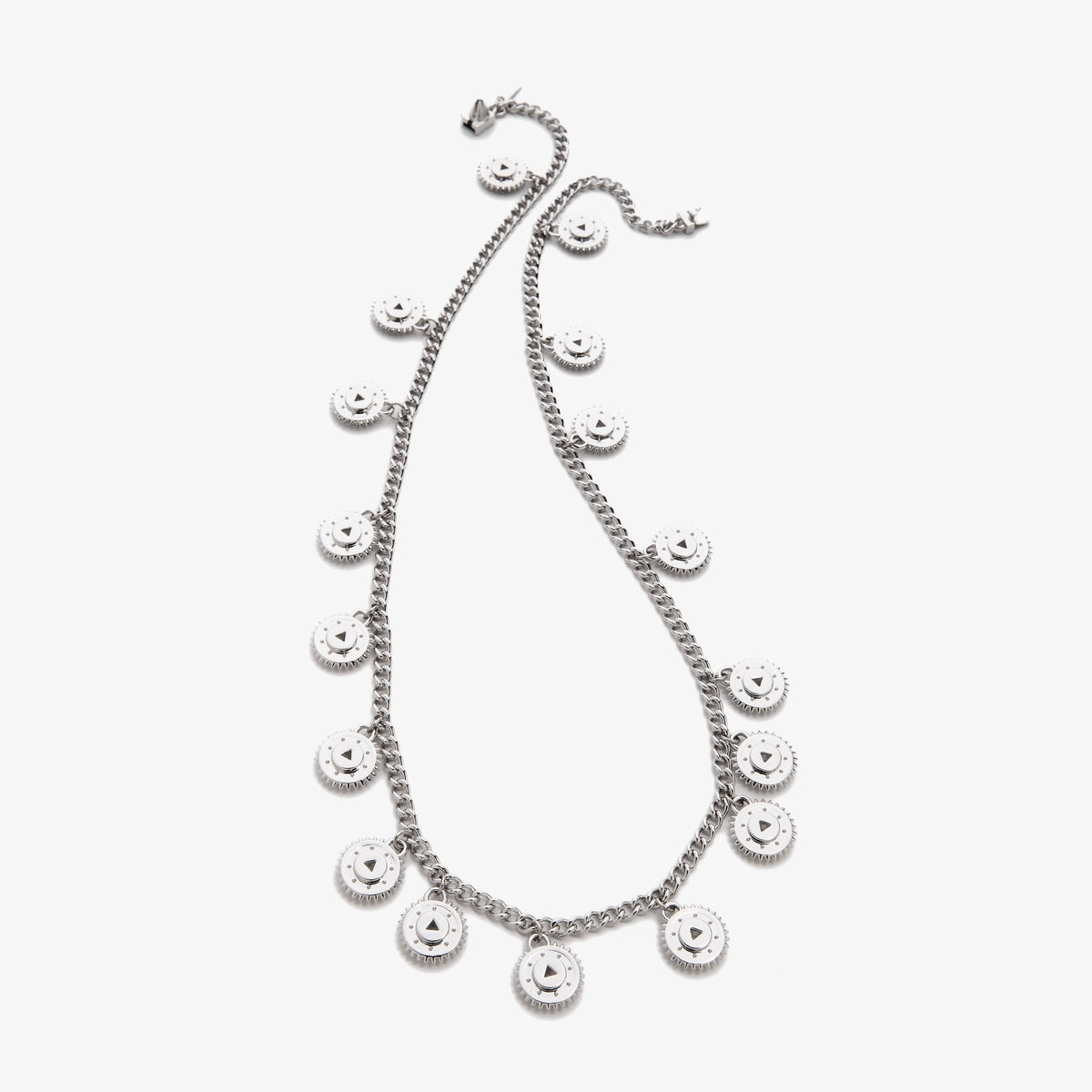 MEDALLION CHARM NECKLACE