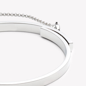 THIN SAFETY CHAIN BRACELET