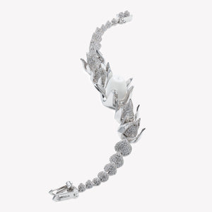 GRADUATED ROSE BRACELET