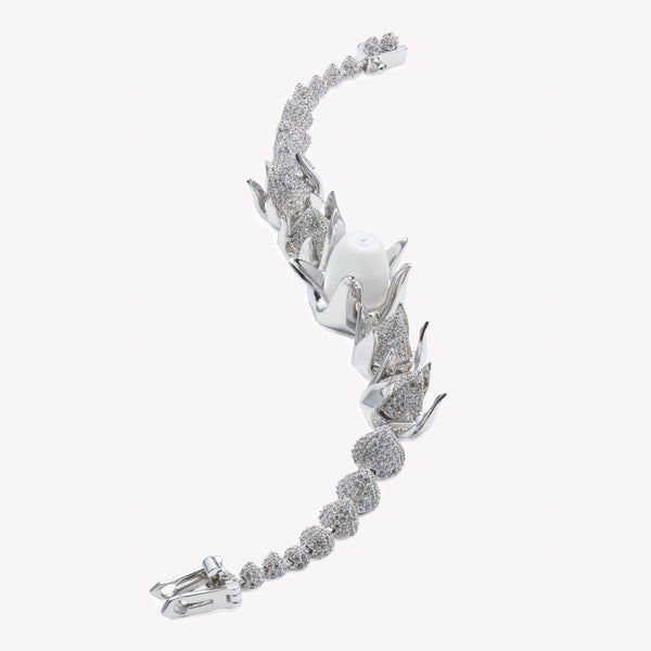 GRADUATED ROSE BRACELET