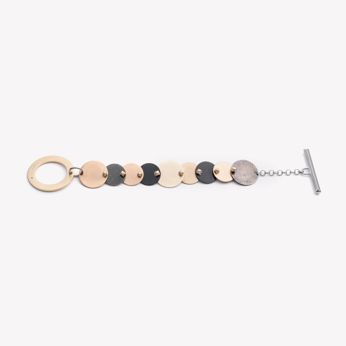 PINNED PAILLETTE TOGGLE BRACELET