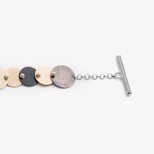 PINNED PAILLETTE TOGGLE BRACELET