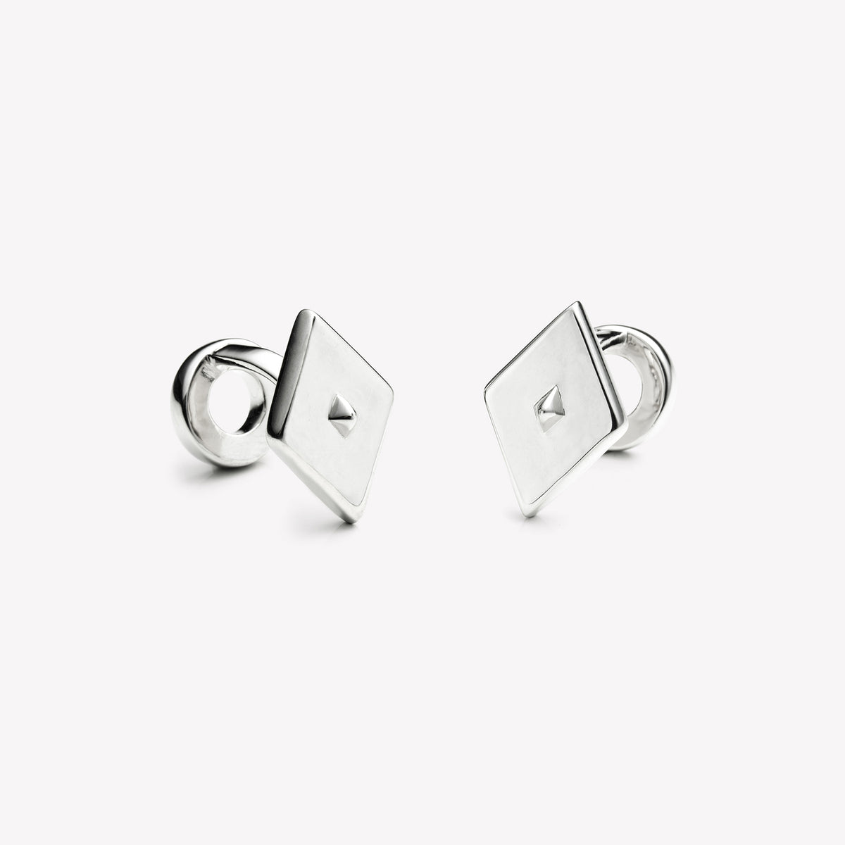 MENS DIAMOND CUFFLINKS