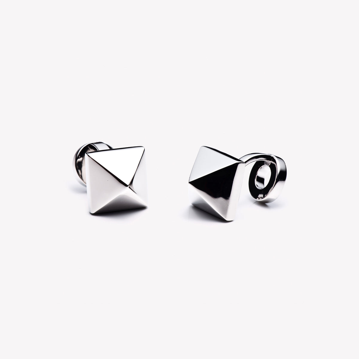 MENS PYRAMID CUFFLINKS
