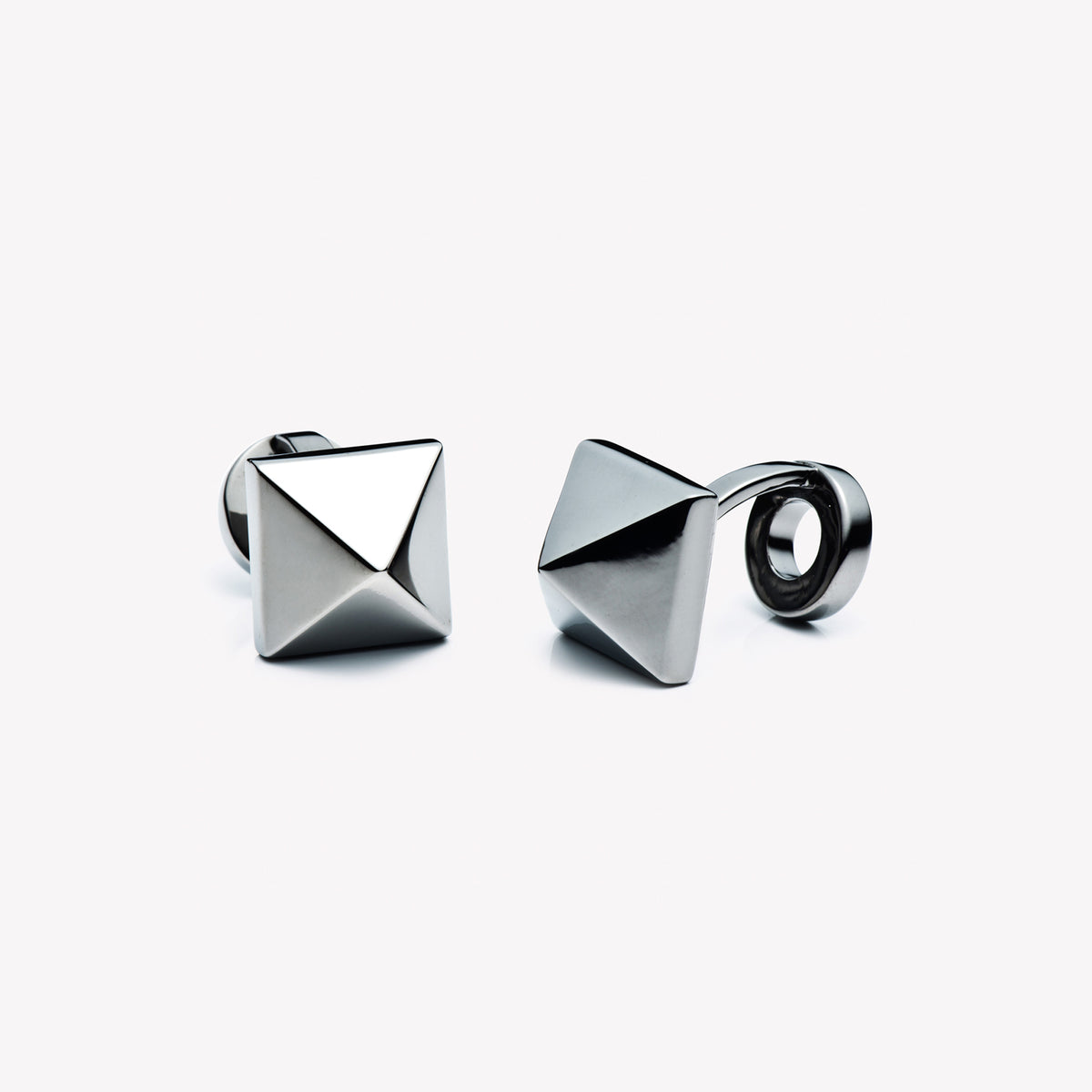 MENS PYRAMID CUFFLINKS