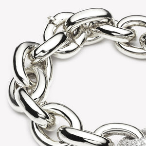 PAVÉ LINK CHAIN BRACELET