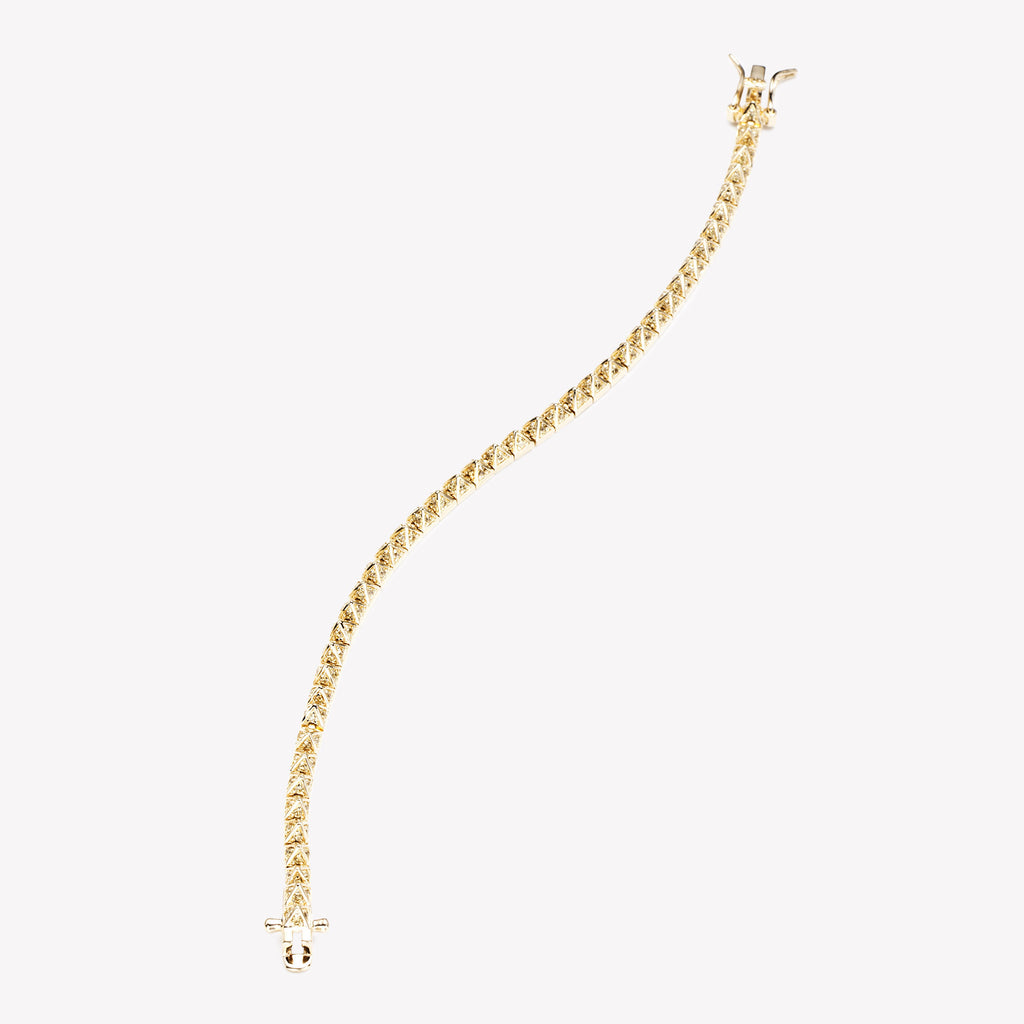 Fashionable Beads Gold Bracelet