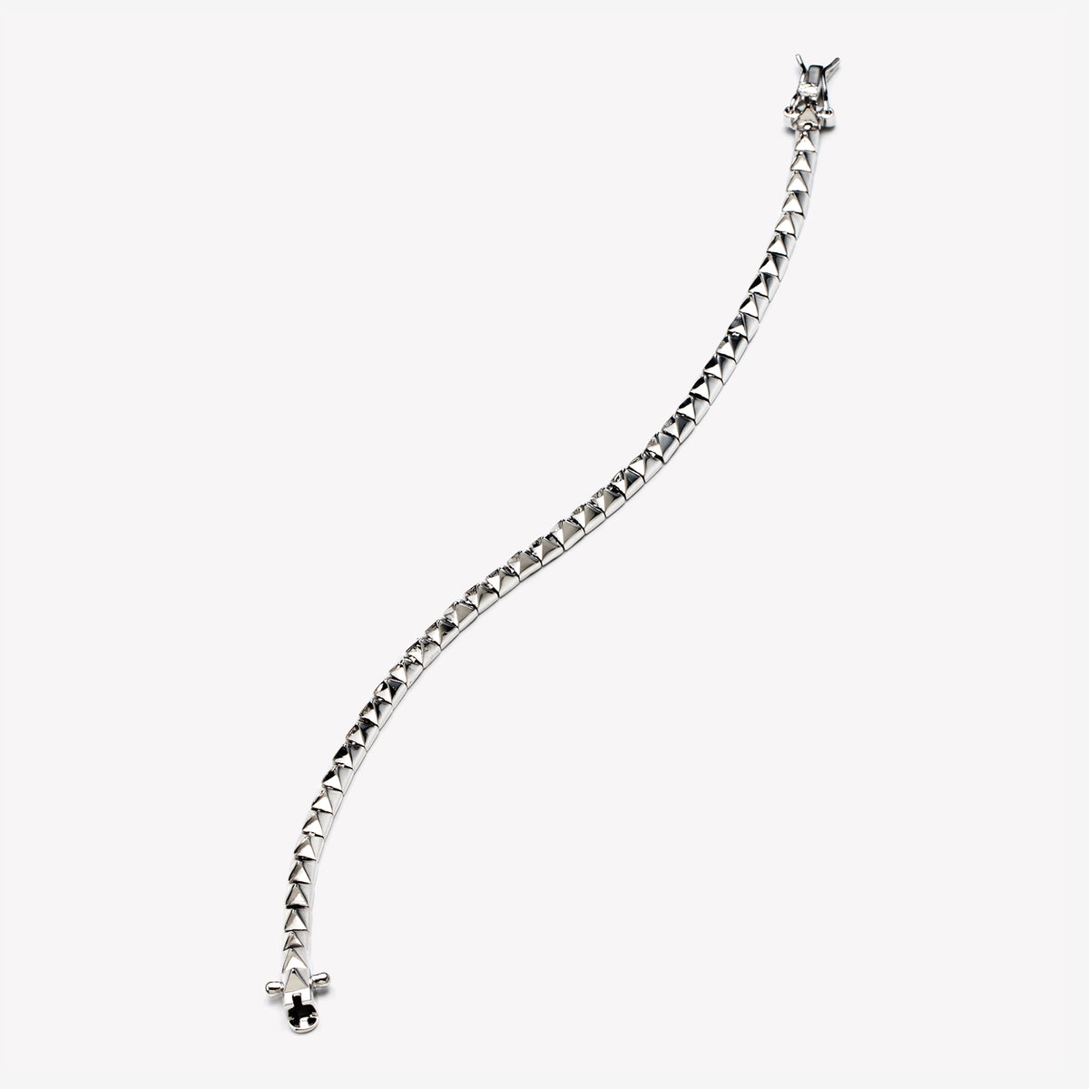 PYRAMID TENNIS BRACELET