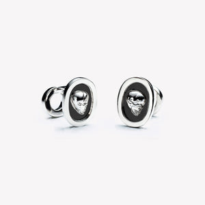 MENS SKULL CAMEO CUFFLINKS