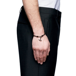 MENS ANCHOR BRACELET