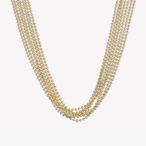 BALL CHAIN FOUNTAIN NECKLACE