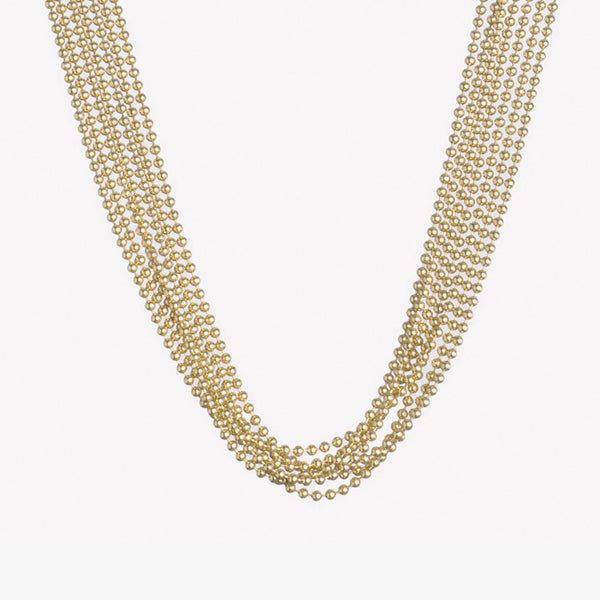 BALL CHAIN FOUNTAIN NECKLACE