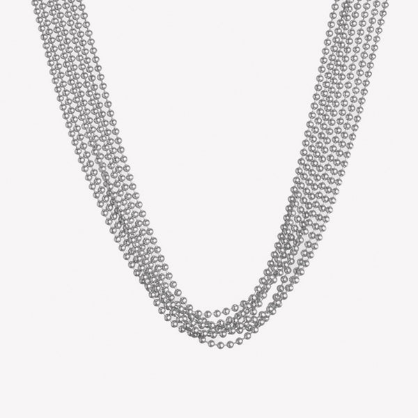 BALL CHAIN FOUNTAIN NECKLACE