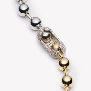 PAVÉ BALL CHAIN BRACELET