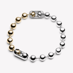 PAVÉ BALL CHAIN NECKLACE