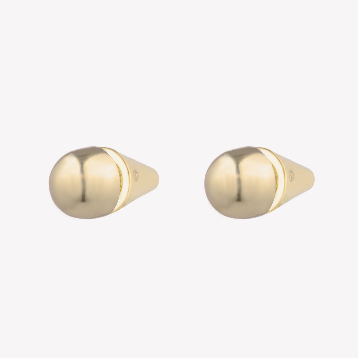 DOME STUD EARRINGS