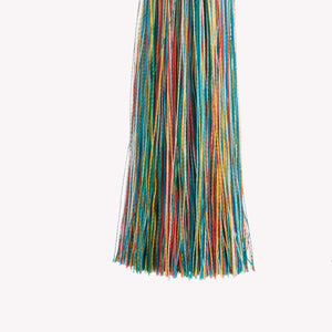 LONG SILK TASSEL EARRINGS