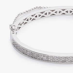 PAVÉ THIN SAFETY CHAIN BRACELET