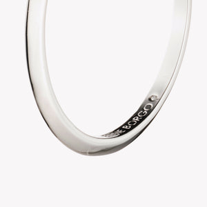 PEAKED HOOP EARRINGS  |  1.5"