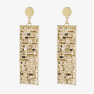 FLEECE DROP EARRINGS