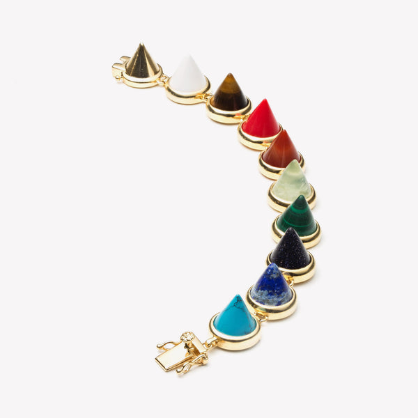 Gemstone Cone Bracelet No– EDDIE BORGO