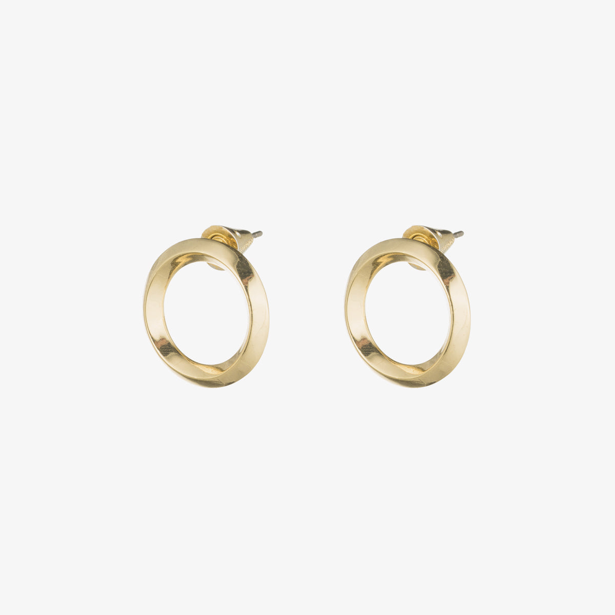 O-RING STUD EARRINGS