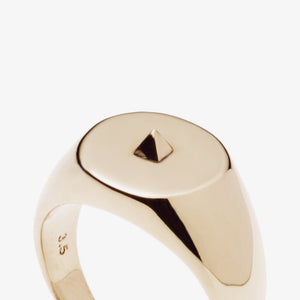 PYRAMID SIGNET RING