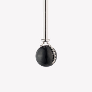 COLONNADE EARRINGS - ONYX