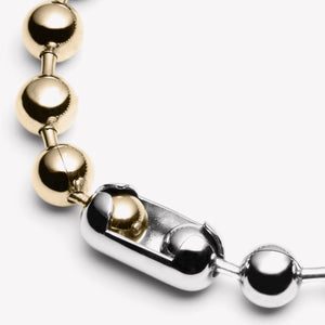 PAVÉ BALL CHAIN NECKLACE