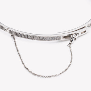 THIN PAVÉ SAFETY CHAIN CHOKER