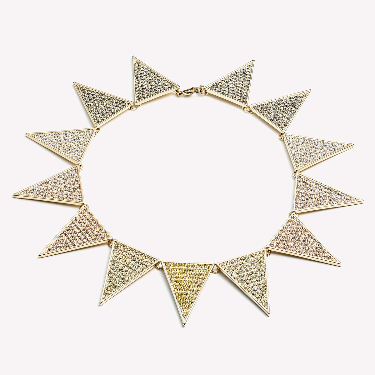 PAVÉ TRIANGLE COLLAR