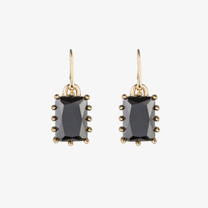 RECTANGLE ESTATE DROP EARRINGS