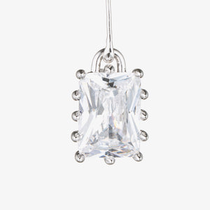 RECTANGLE ESTATE DROP EARRINGS