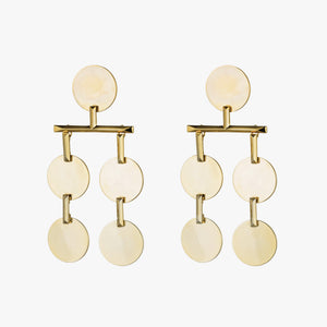 TOKEN CHANDELIER EARRINGS