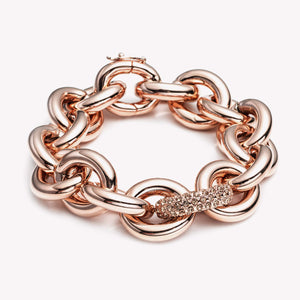 PAVÉ LINK CHAIN BRACELET