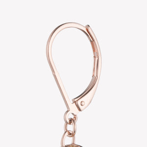 CONE DROP EARRING - RUTILATED QUARTZ