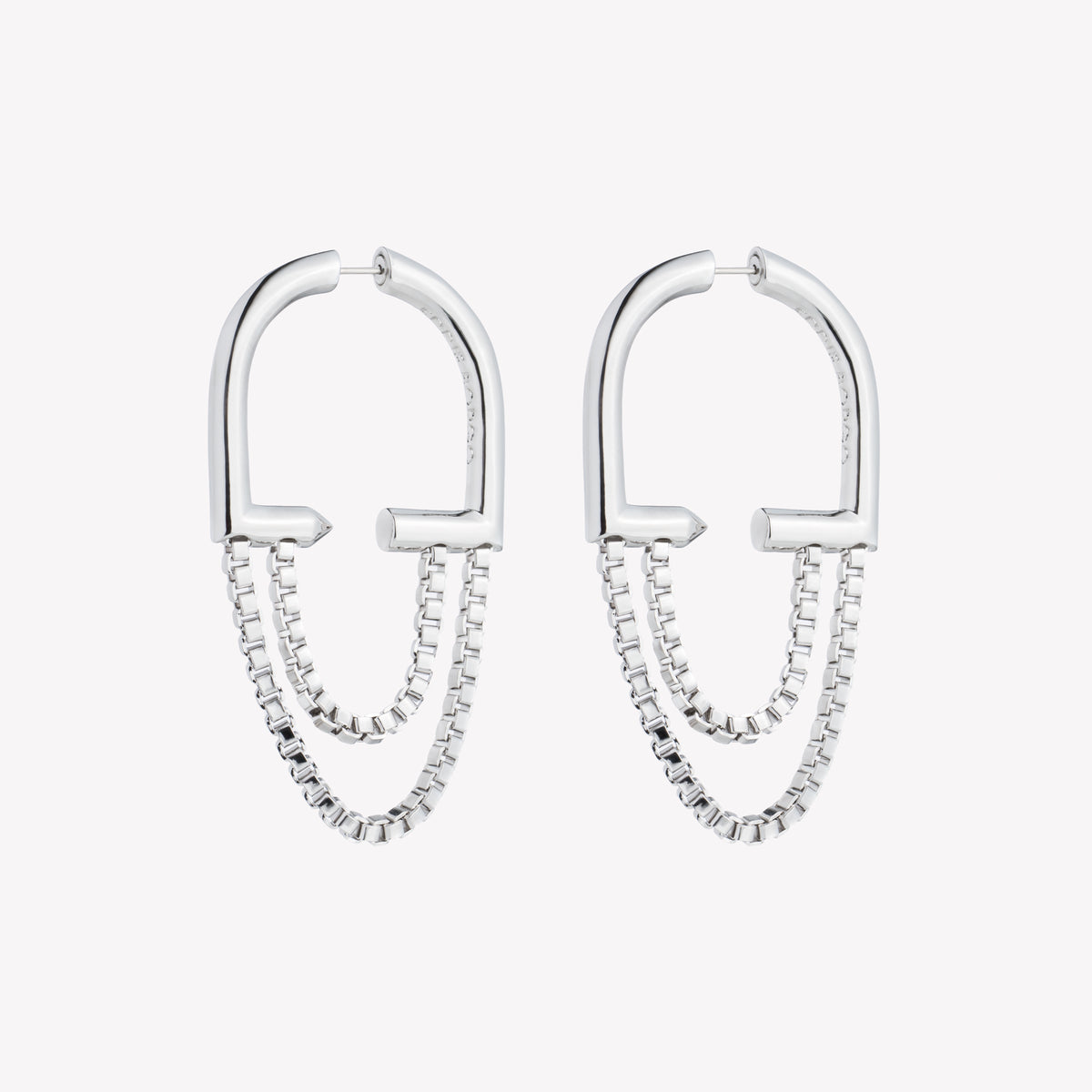 ALLURE CHAIN HOOPS