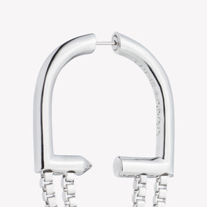 ALLURE CHAIN HOOPS