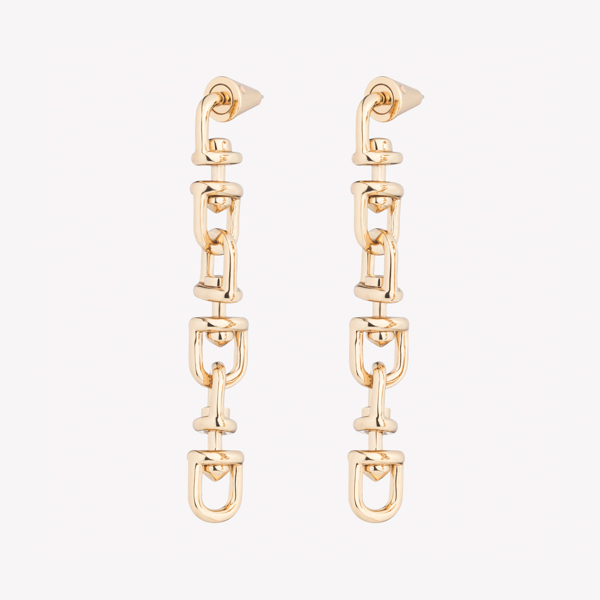 FAME LINK DROP EARRINGS